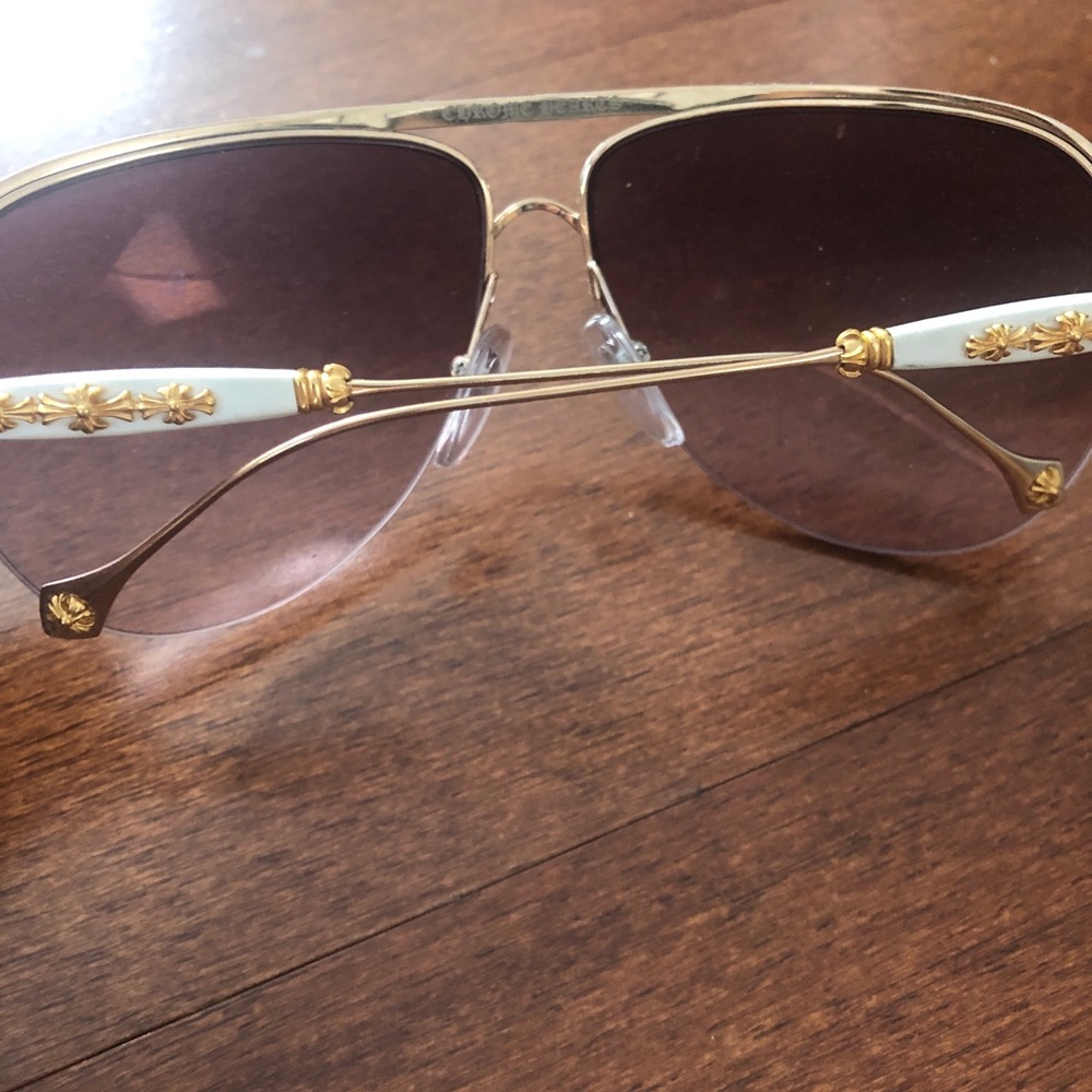Chrome hearts aviators! Never worn